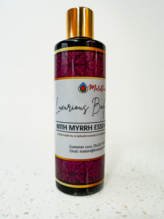 Luxurious Body Oil with Myrrh Essential Oil – Handmade Radiance