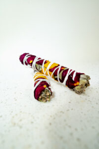 Handcrafted Floral Smudge Stick