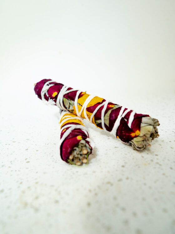 Handcrafted Floral Smudge Stick