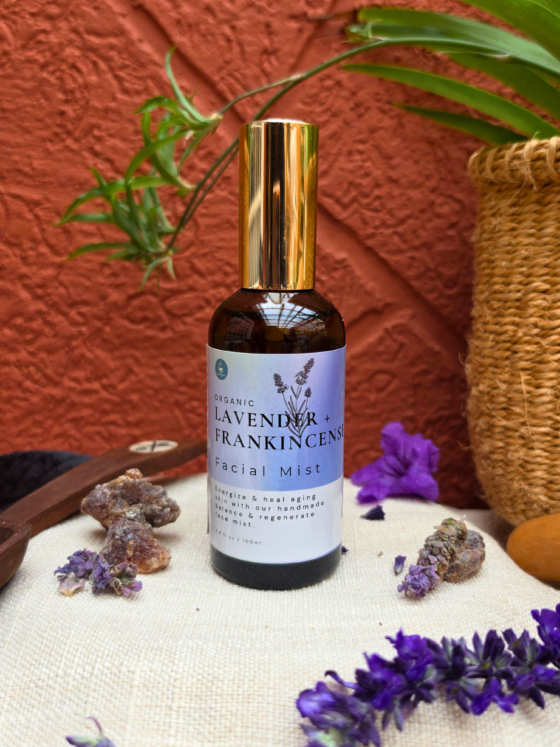 Organic Lavender & Frankincense Face Mist (100ml)